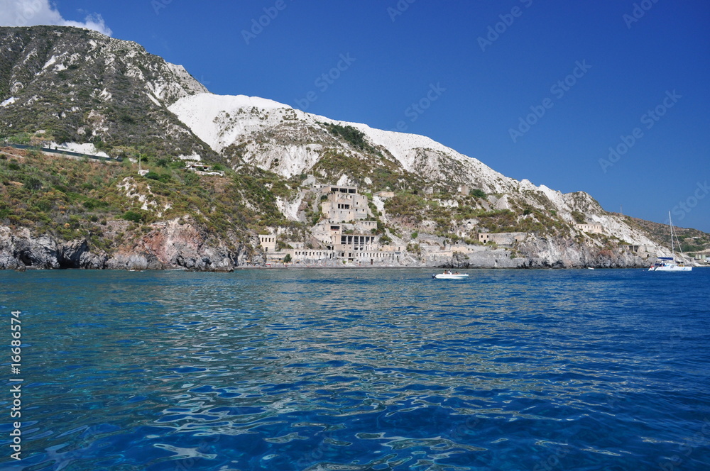 Fototapeta premium Il mare delle Eolie