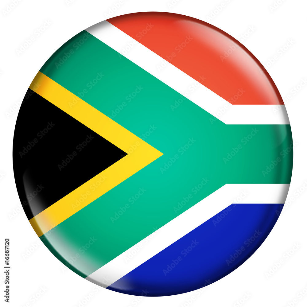 3D-Button - Südafrika