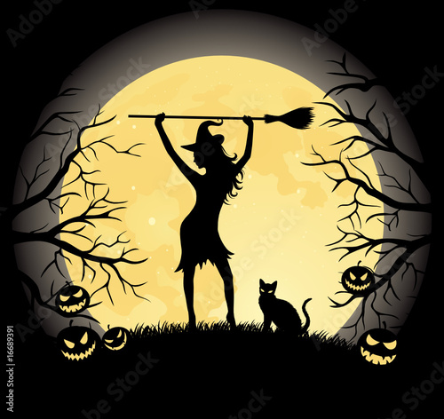 Witch on a hill.