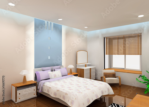 a snug bedroom design proposal