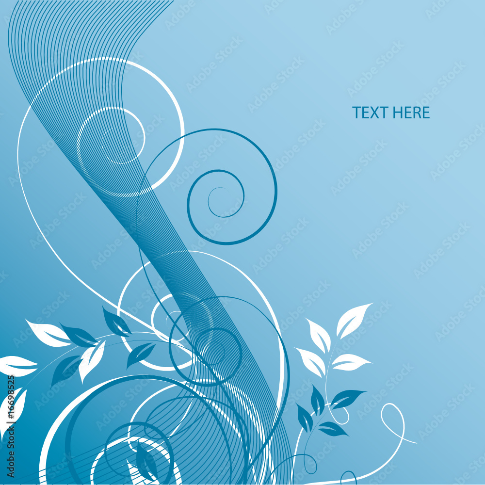 abstract floral background with place for your text abstract floral background with place for your text