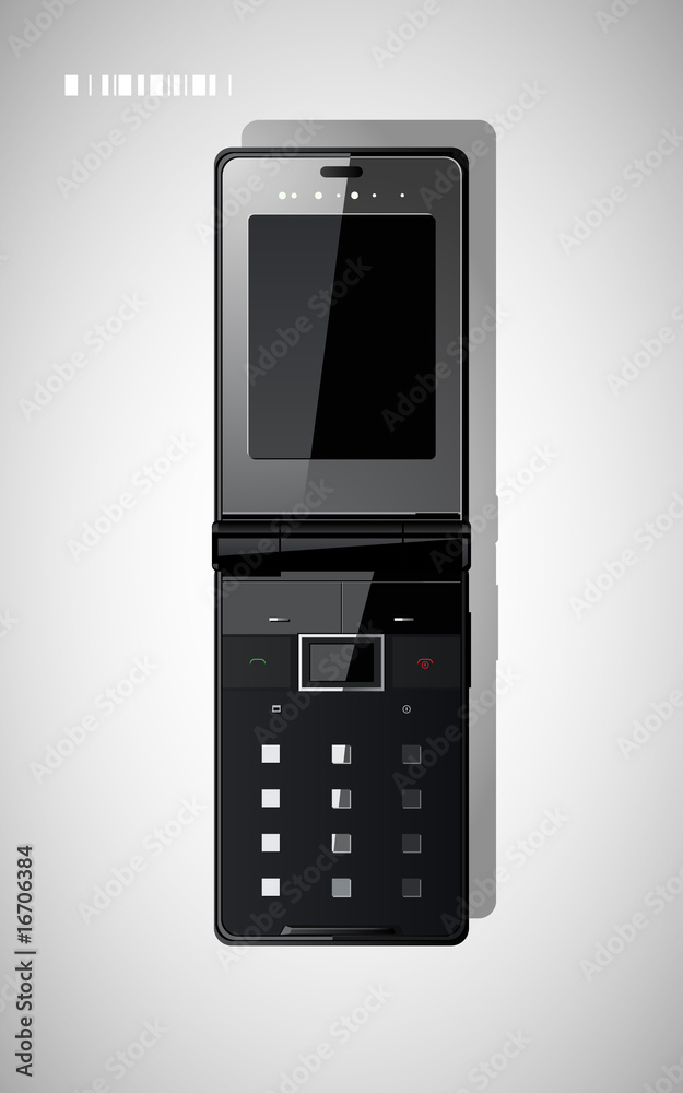 vector illustration of a cellular telephone vector illustration of a cellular telephone