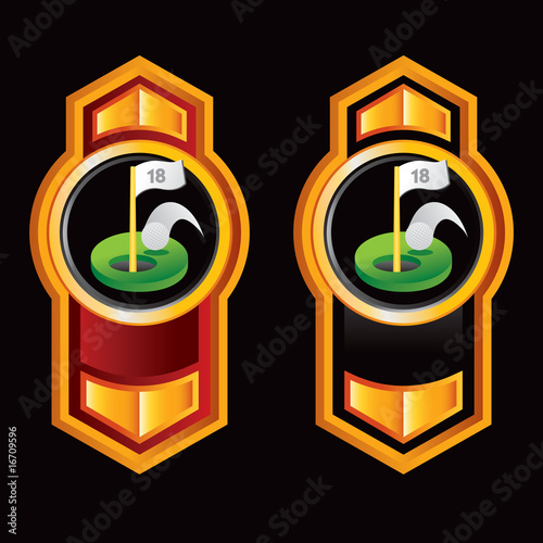 golf hole in one on web badges