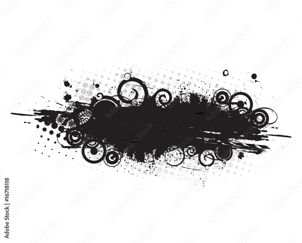 grunge banner