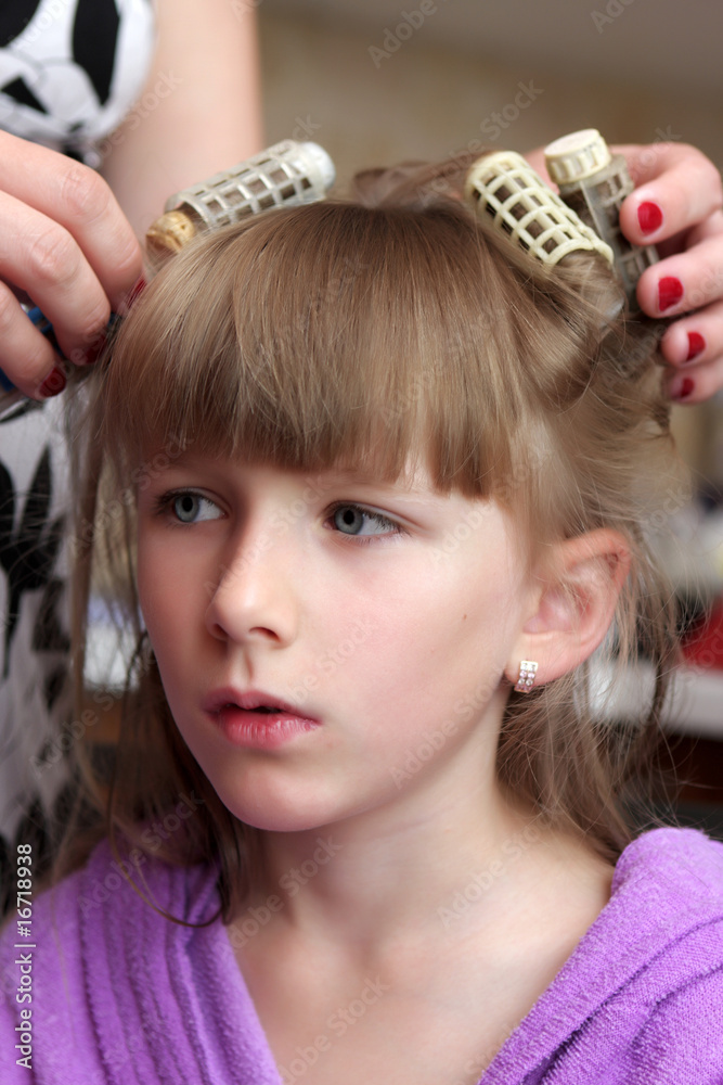 Fototapeta premium Heat retro rollers