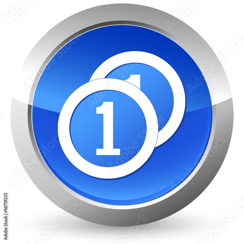 Münzen - Button
