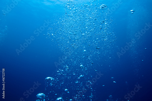 Bubbles in the sea