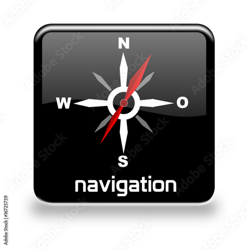 Button Navigation schwarz