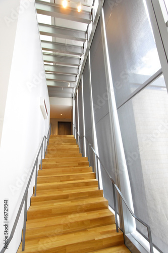Modern interior stairs