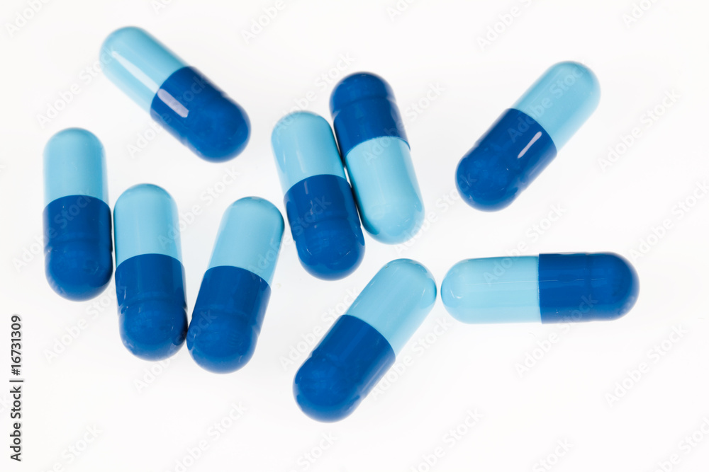 Group of medicine capsules Group of medicine capsules