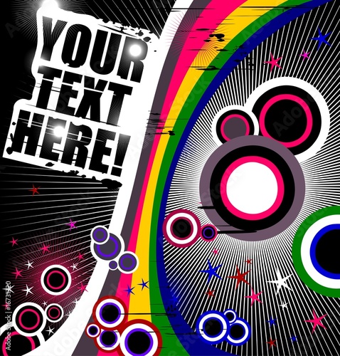 Abstract Template Background, Easily Editable.