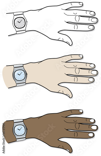 > Main Montre