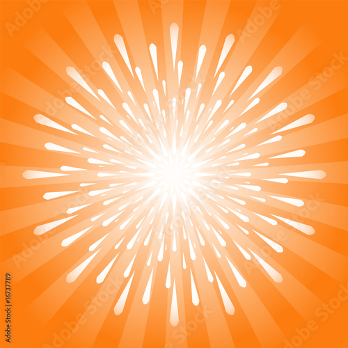 Abstract Exploding Burst Background
