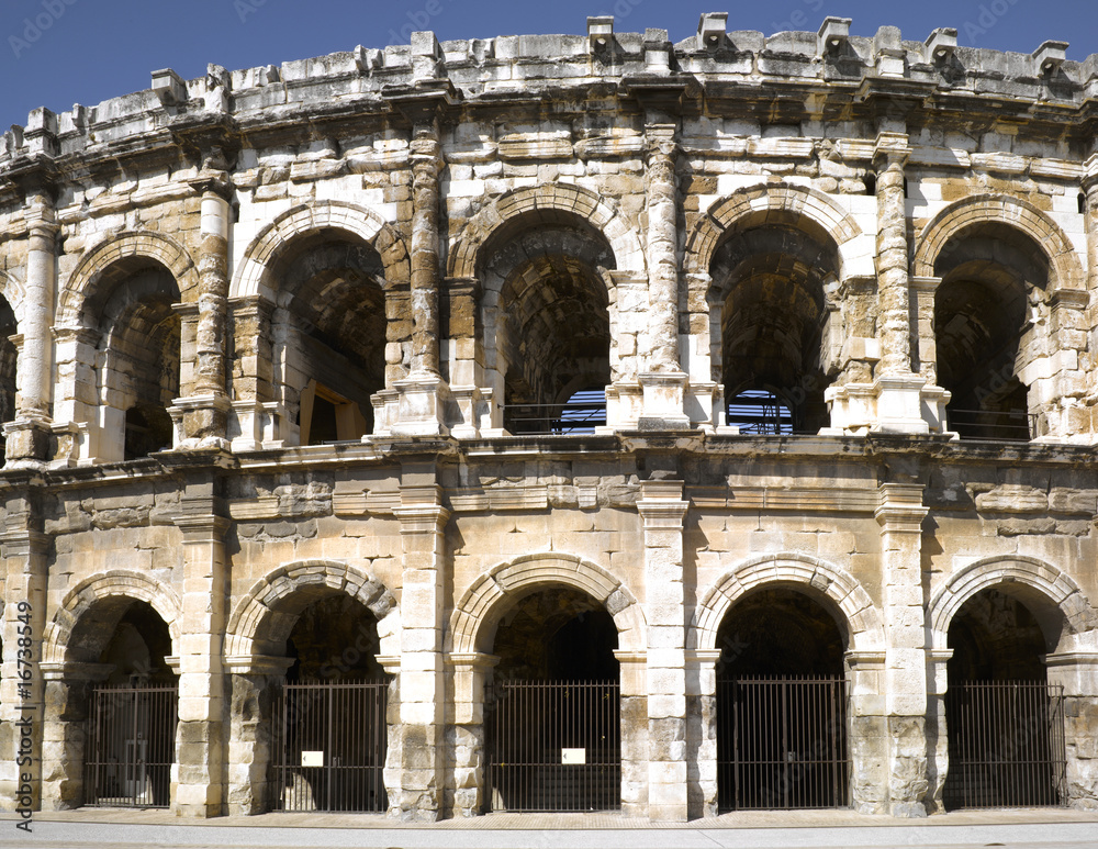 Nimes: The Roman amphitheater