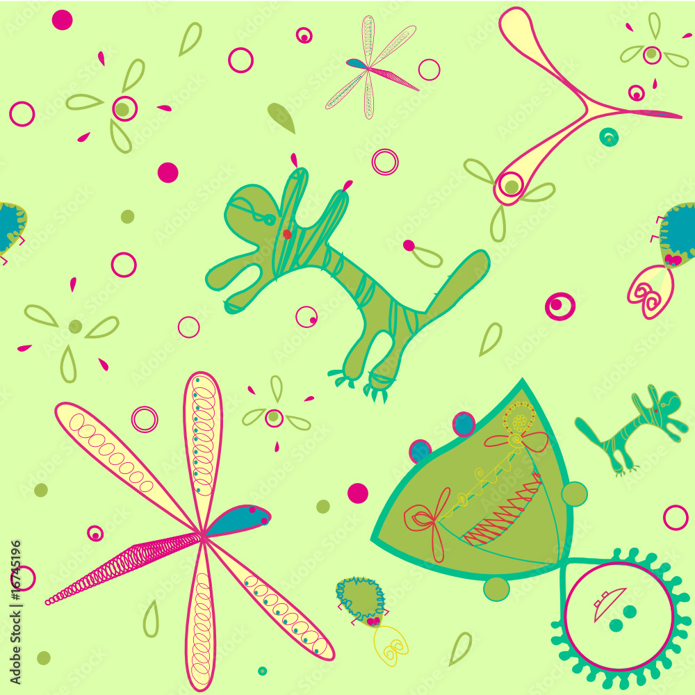 hintergrund all-over für Kinder