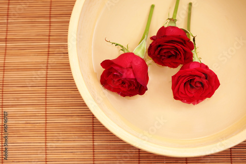floating flowers