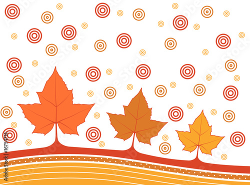 autumn leaves background