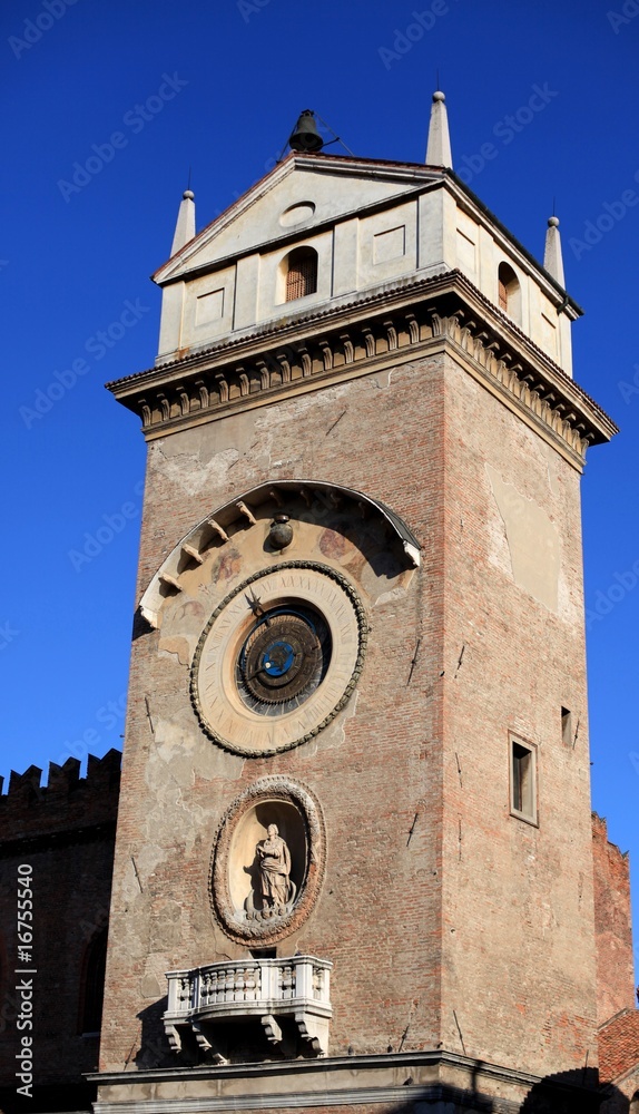 Clock tower, Mantua