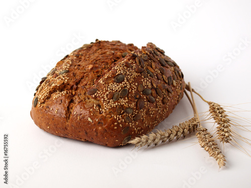 Vollkornbrot, Kürbiskernbrot photo