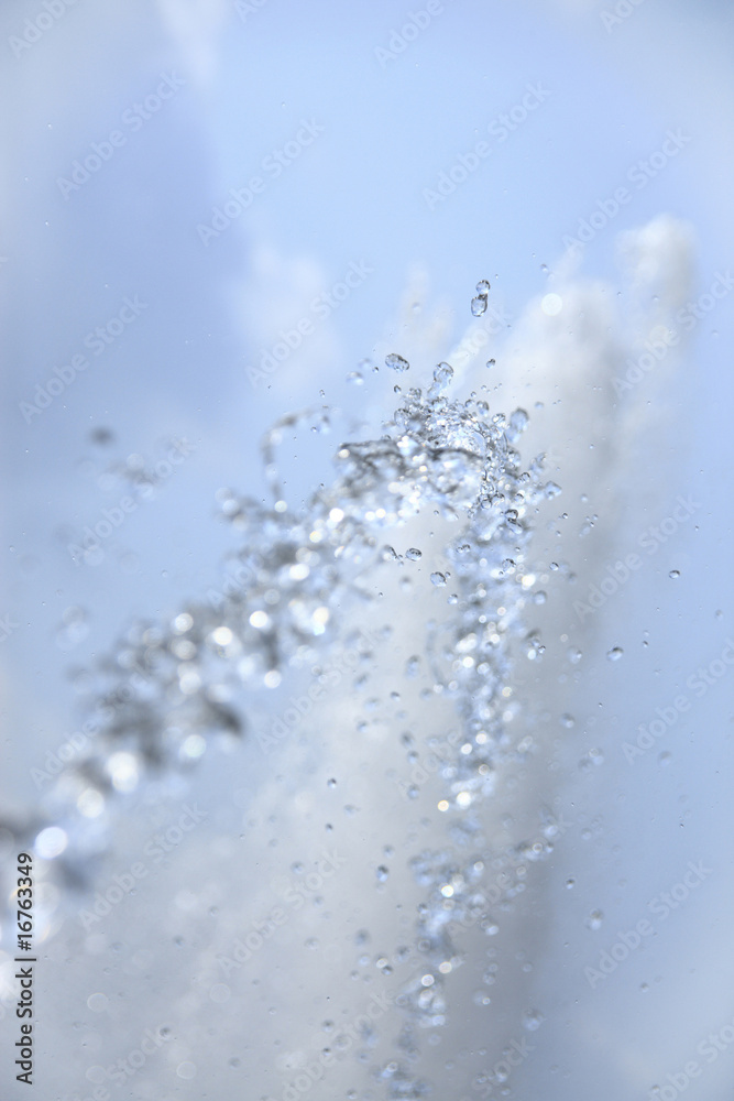 噴水の水 噴水の水