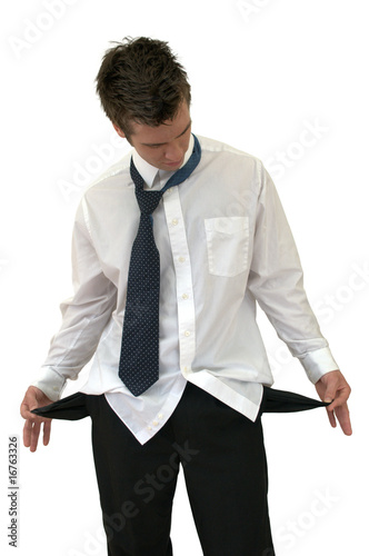 unemployed business man