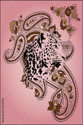 fashion paisley design