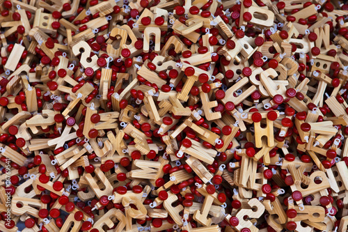 Lettere di legno photo