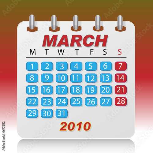 Calendar-March