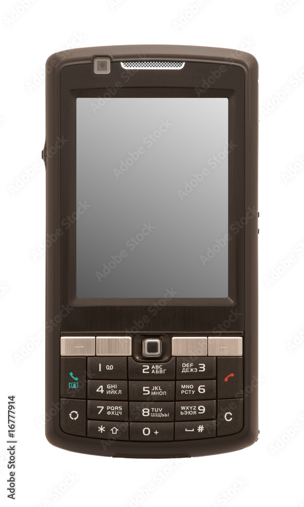 Communicator on white background Communicator on white background
