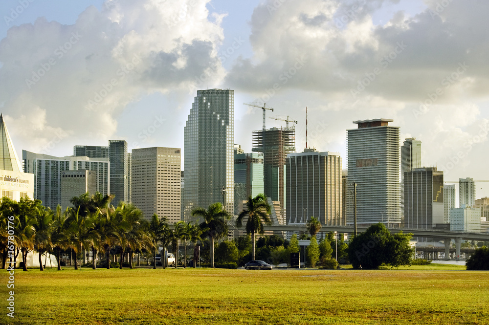 Obraz premium downtown,miami