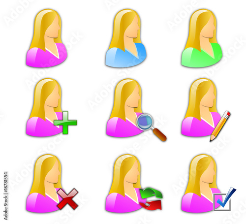 Iconset User 2 weiblich