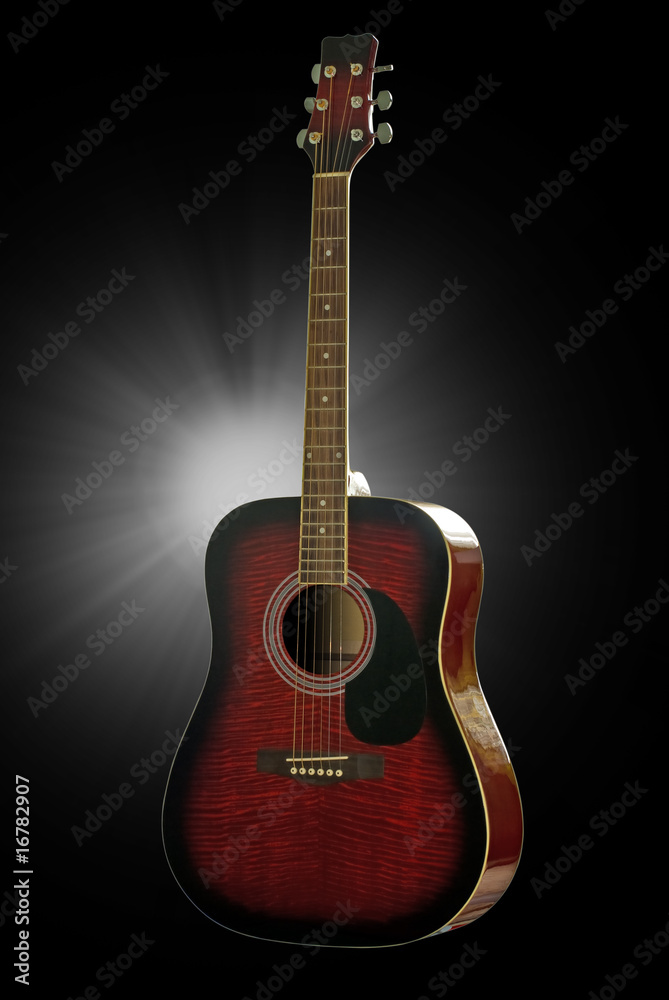 Naklejka premium Guitar.