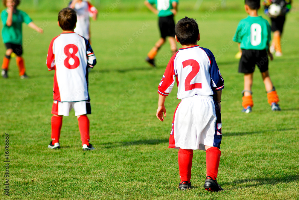 sul campo di calcio sul campo di calcio