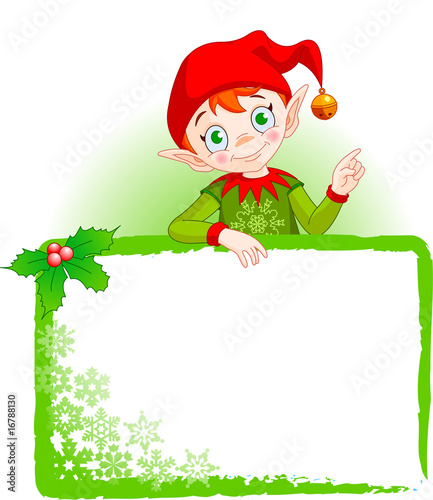 Christmas Elf Invite & Place Card