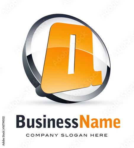 Alphabet logo design, letter Q