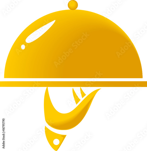 cloche service plat gastronomie