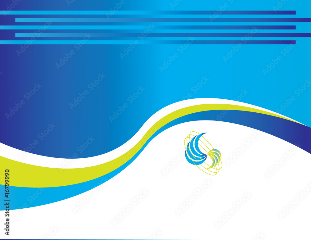 Obraz premium Gyro-wave Presentation