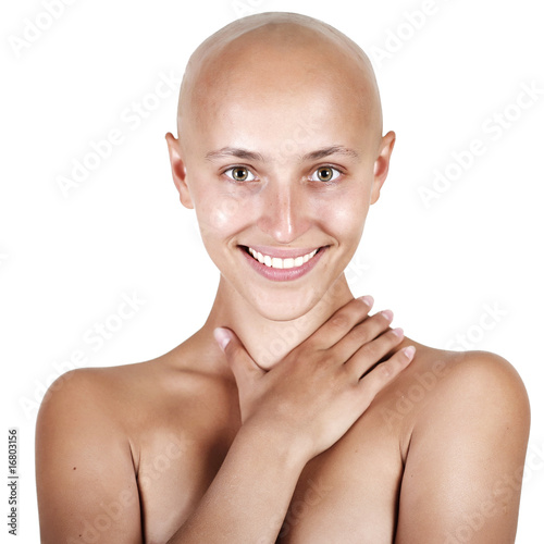 Fotografia, Obraz beautiful bald-headed girl