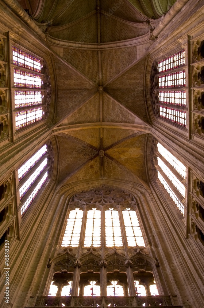 La basilique de Saint-Quentin (02) - vues interieures