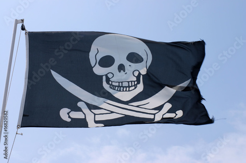 pirates black flag photo