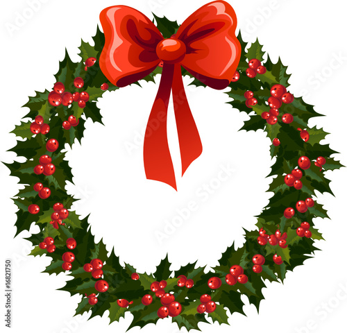Holly wreath