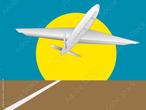 Airplane Taking Off