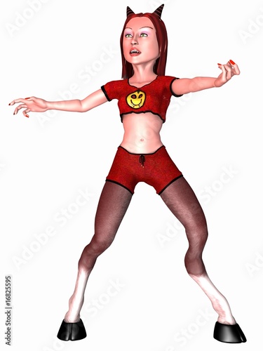 Female Toon Devil