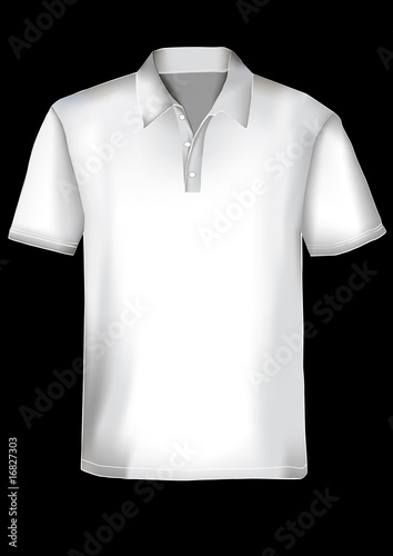 White realistic shirt