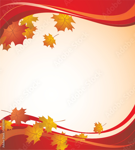Autumnal banner