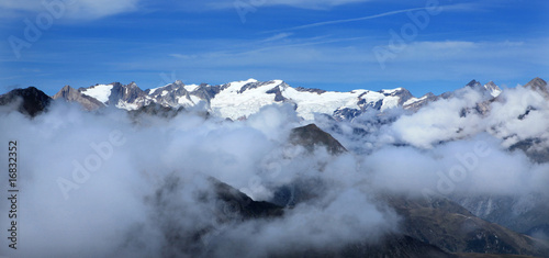 Gletscher und Wolken - glaciers and clouds © Konstanze Gruber