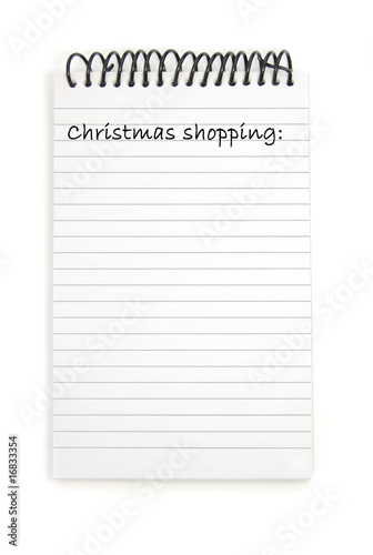 Christmas shopping