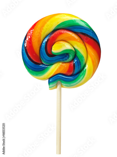 Canvas Print Colorful Lollipop