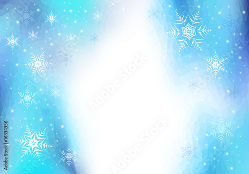 Christmas background and snowflake