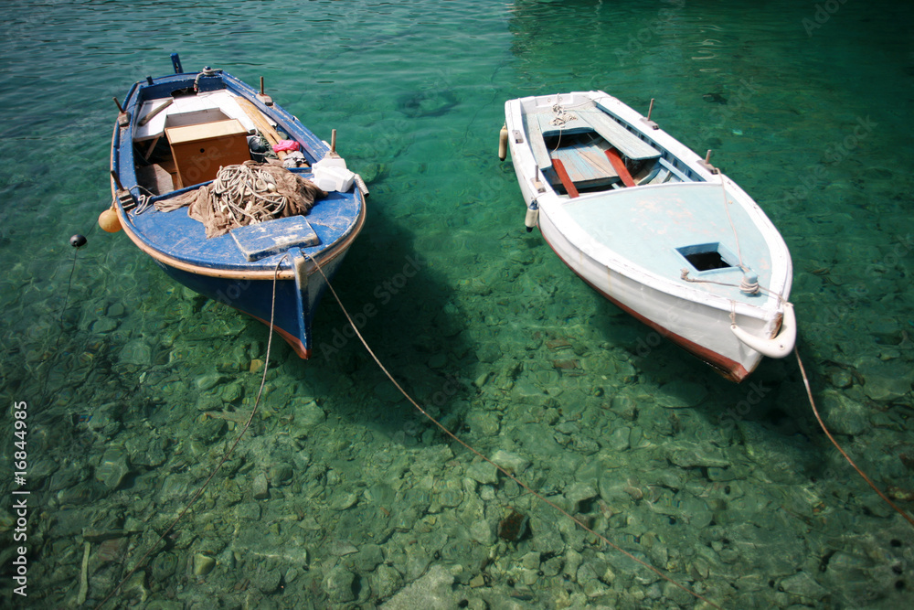 old boat in adriatic old boat in adriatic